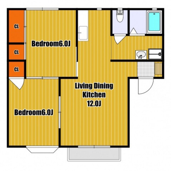 村北グリーンハイツB棟