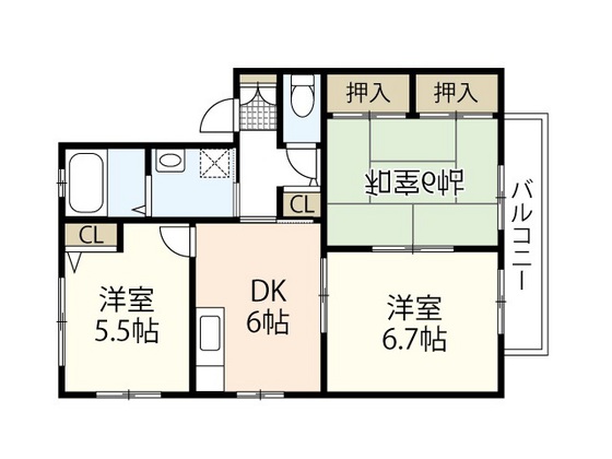 シャルムエイト B棟