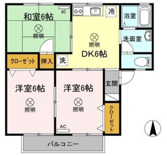 セジュール花尻 A棟