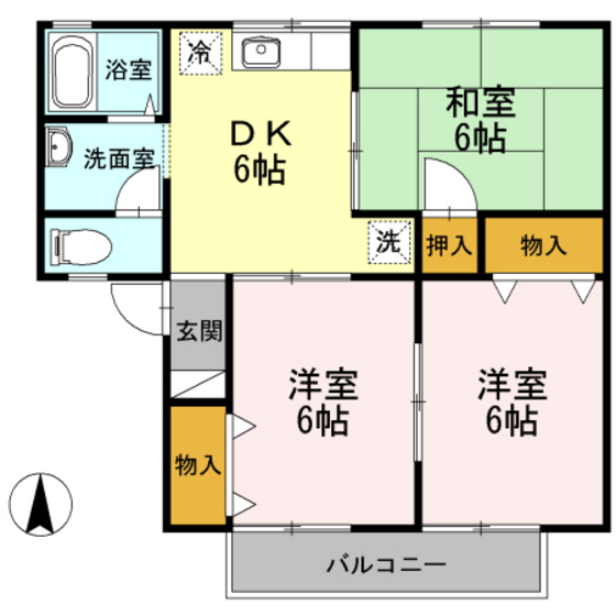セジュール花尻 A棟