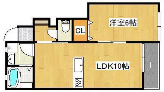 プティーシュシュ庭瀬北 北棟