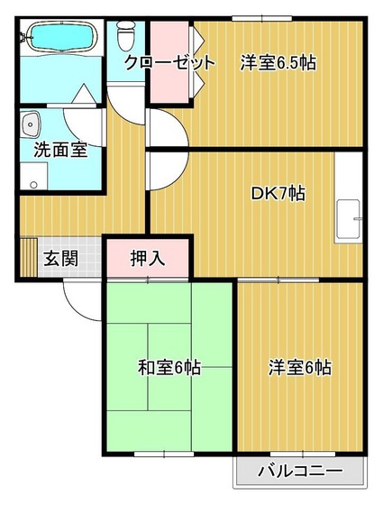 ヴィラソレイユ陵南Ⅱ-B