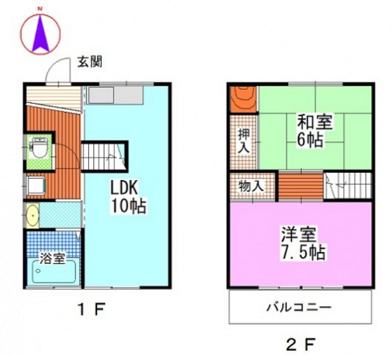 野崎様借家 西側
