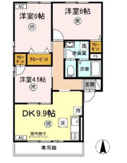 アミスターY･2･S B棟