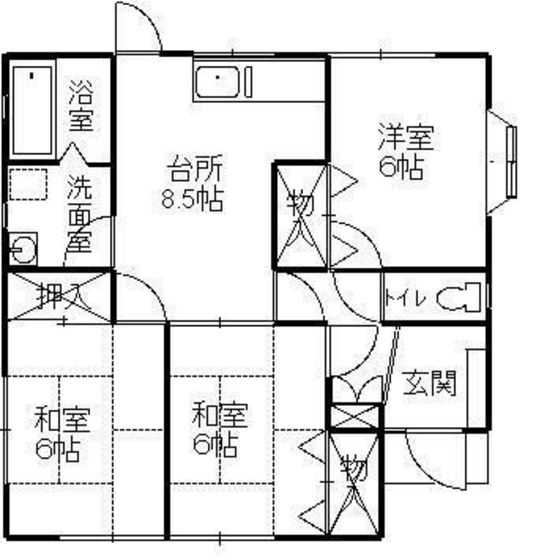 浮田敦子借家 A