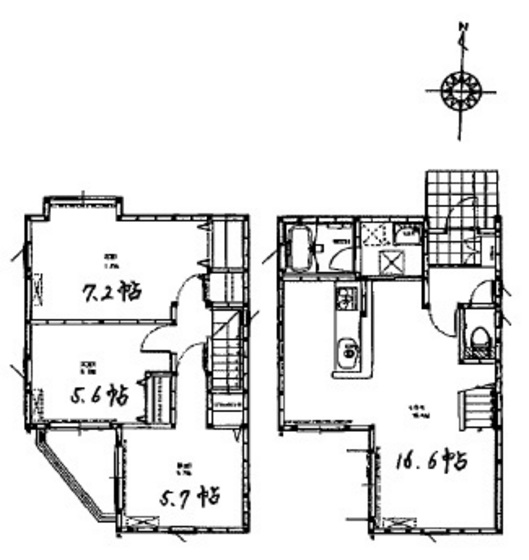 長岡戸建賃貸 東棟