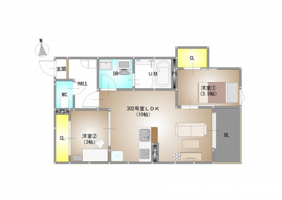 仮称)REGALEST 青江Ⅵ(レガリスト アオエシックス)