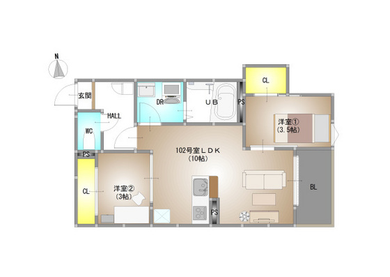 仮称)REGALEST 青江Ⅵ(レガリスト アオエシックス)