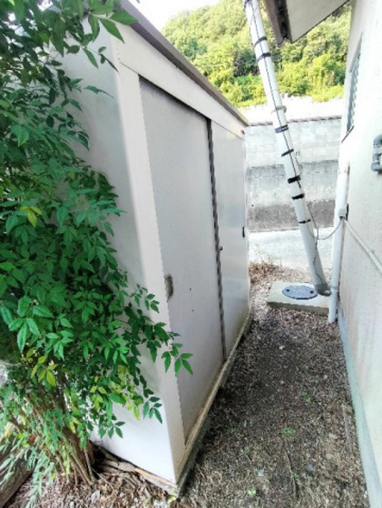 中江様借家 北の東側