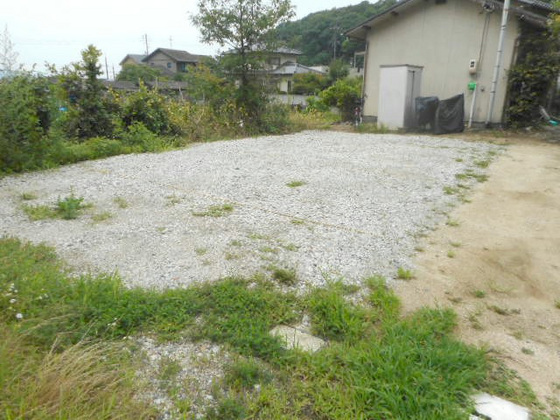 中江様借家 北の東側