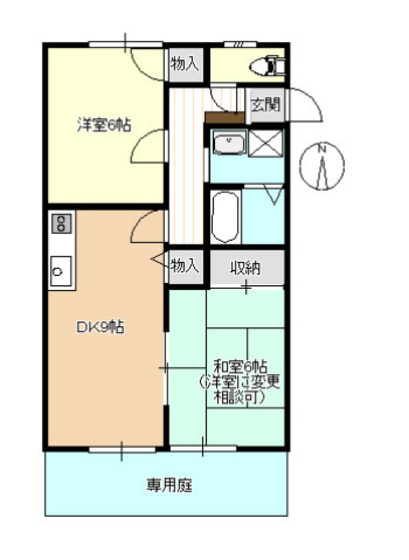 サンビレッジ竜之口D