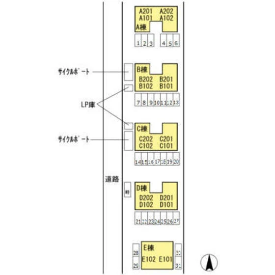クラウディア B棟