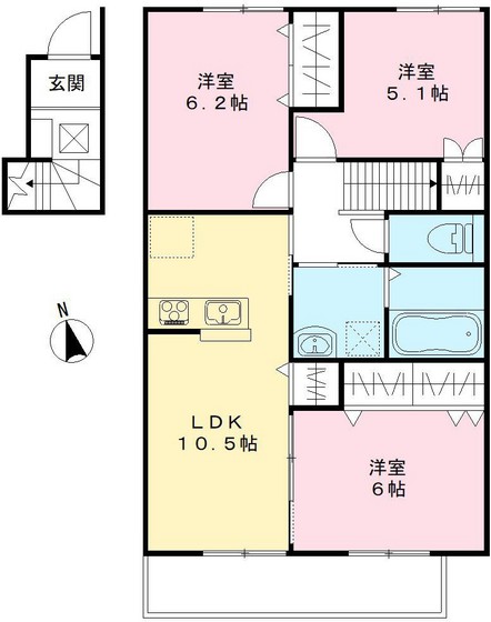 ユアメゾン益野 A