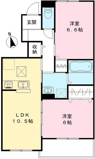 ユアメゾン益野 B