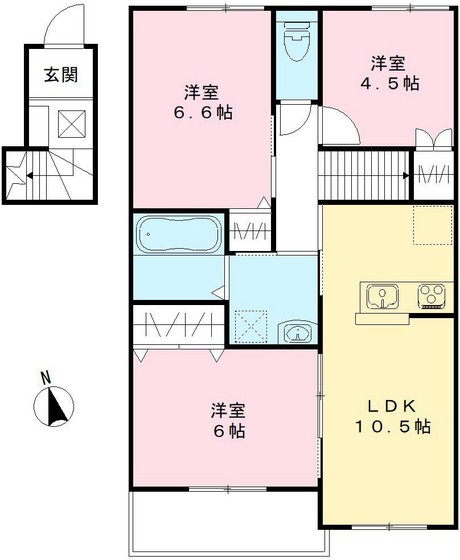 ユアメゾン益野 B