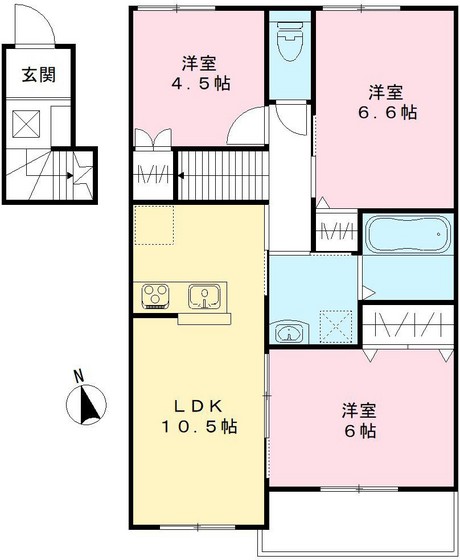 ユアメゾン益野 B