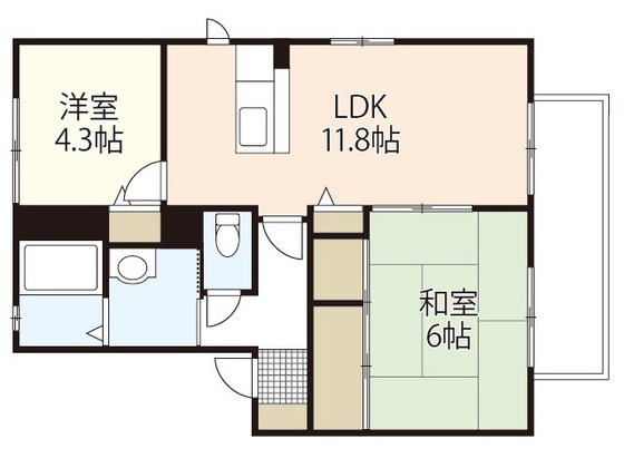 シャーメゾンコスモスB棟
