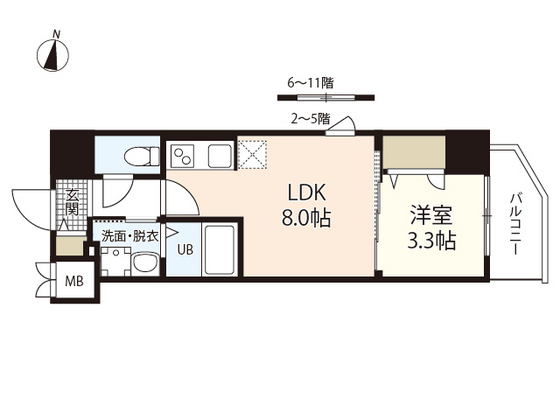 S-RESIDENCE広島駅diletto