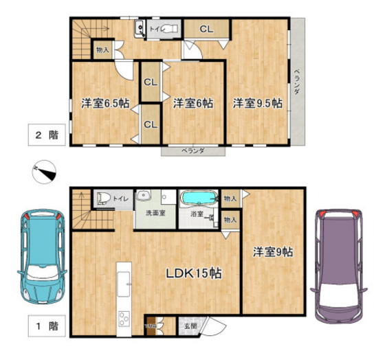 牛田早稲田1丁目貸家