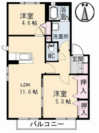 ラ パルテール福泊 Ⅱ棟