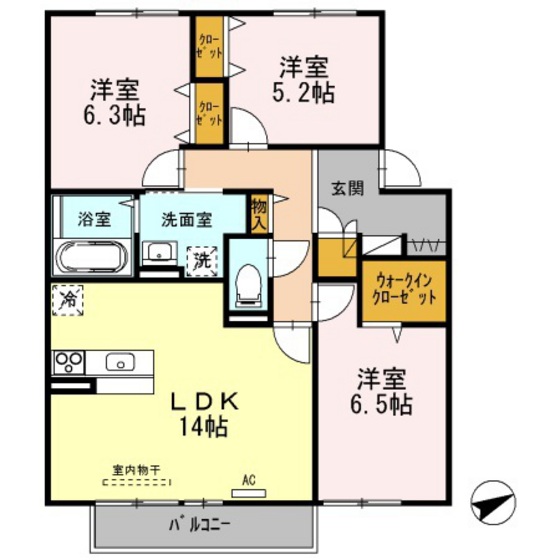 メゾンアリッサム B棟