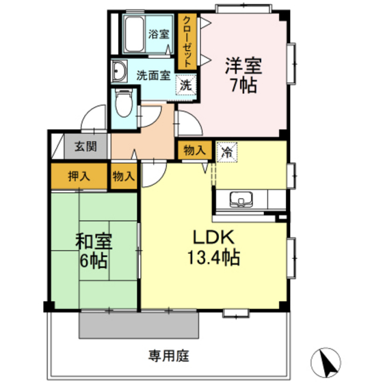 フォブール当新田 C棟