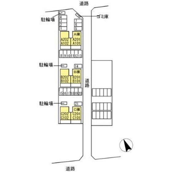 フォブール当新田 C棟