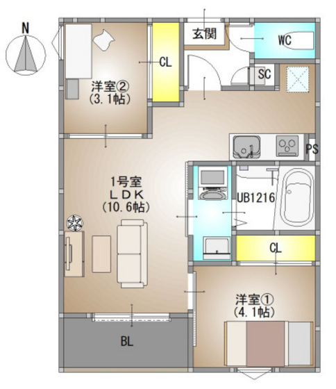 仮称)REGALEST 下伊福6