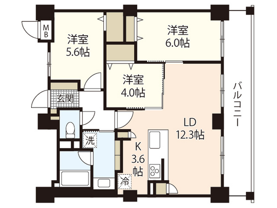 ラルステージ段原 THE MID