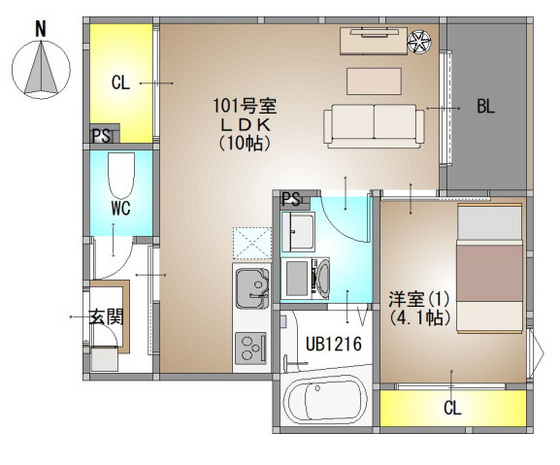 仮称)REGALEST 北方3