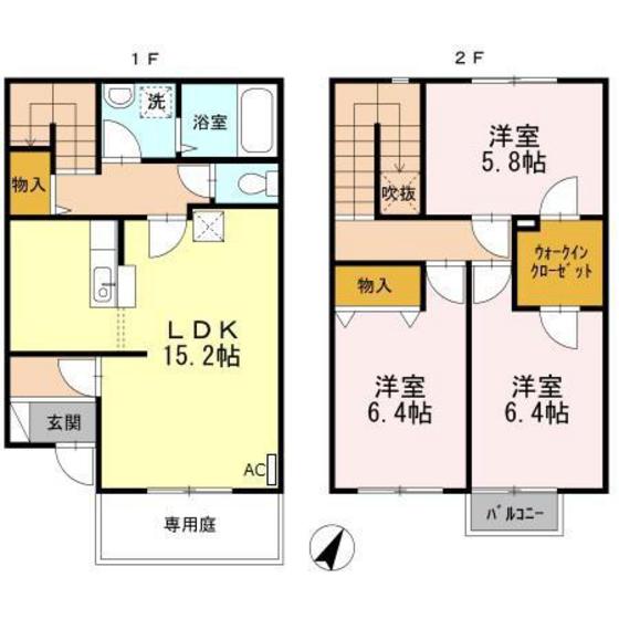 リースランド福島 B棟