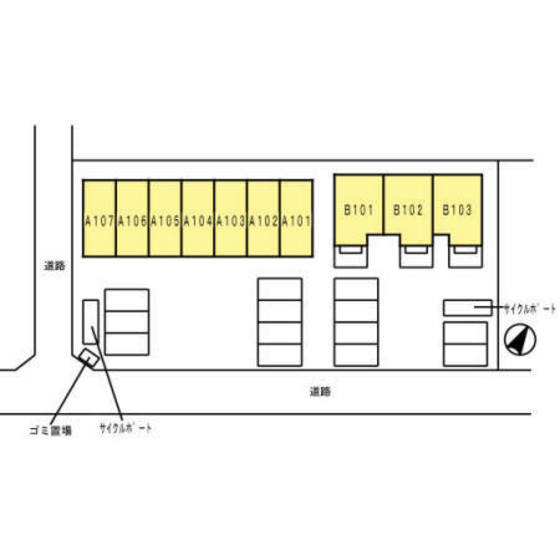 リースランド福島 B棟
