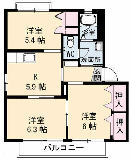 バリュージュ新町 A棟